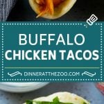 Buffalo Chicken Tacos | Chicken Taco Recipe | Spicy Chicken Tacos #tacos #tacotuesday #buffalochicken #chicken #ranch #dinner #bajap