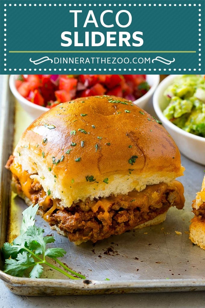 Taco Sliders Recipe | Beef Slider Sandwiches | Easy Slider Sandwiches #sandwich #taco #beef #cheese #snack #appetizer #bajap