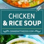 Chicken and Rice Soup Recipe | Homemade Chicken Soup | Easy Chicken Soup #soup #chicken #rice #dinner #glutenfree #comfortfood #bajap
