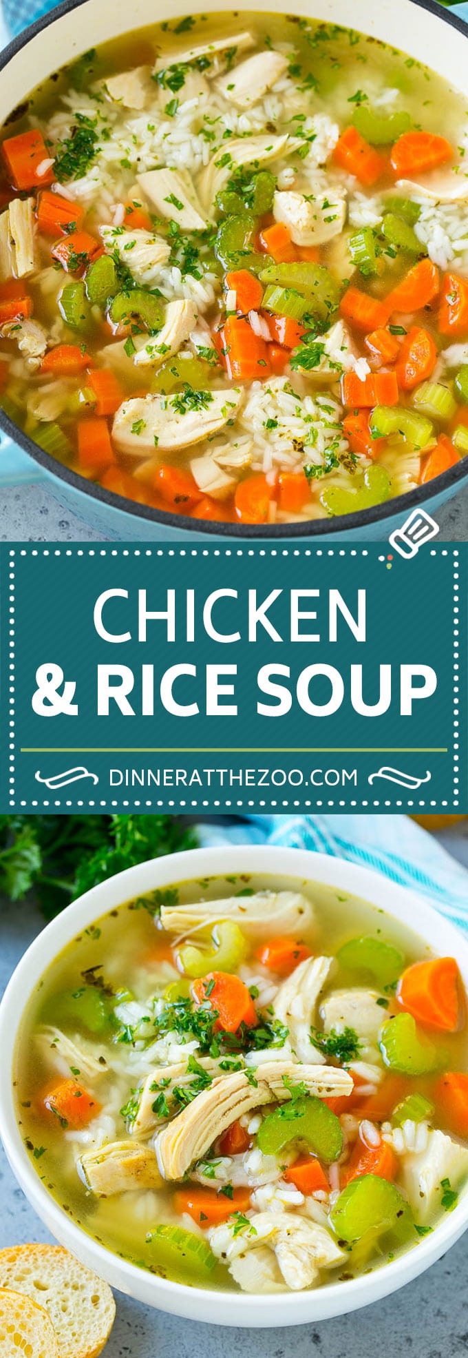 Chicken and Rice Soup Recipe | Homemade Chicken Soup | Easy Chicken Soup #soup #chicken #rice #dinner #glutenfree #comfortfood #bajap
