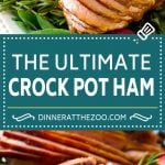 Crock Pot Ham Recipe | Slow Cooker Ham | Glazed Ham | Thanksgiving Ham | Christmas Ham | Easter Ham #ham #slowcooker #crockpot #dinner #christmas #thanksgiving #easter #glutenfree #bajap