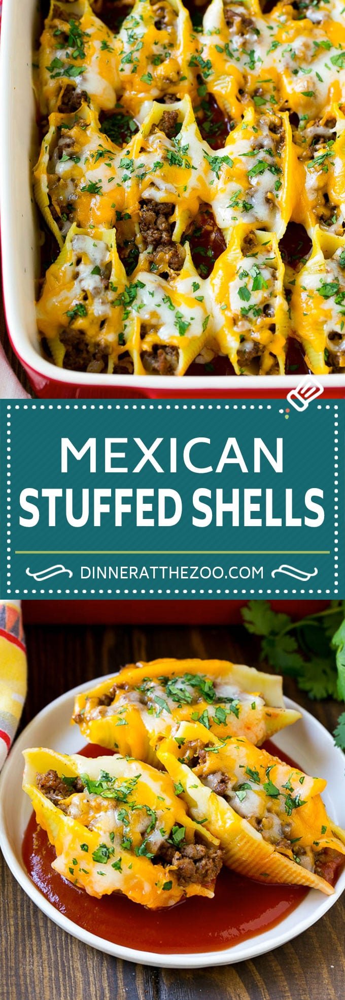 Mexican Stuffed Shells Recipe | Stuffed Shells | Mexican Pasta #dinner #pasta #mexican #beef #noodles #cheese #bajap
