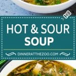Hot and Sour Soup Recipe | Chinese Soup Recipe #soup #chinese #asian #dinner #vegetarian #tofu #mushrooms #bajap