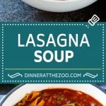 Lasagna Soup Recipe | Italian Soup | Ground Beef Soup #lasagna #pasta #soup #beef #dinner #bajap #italian