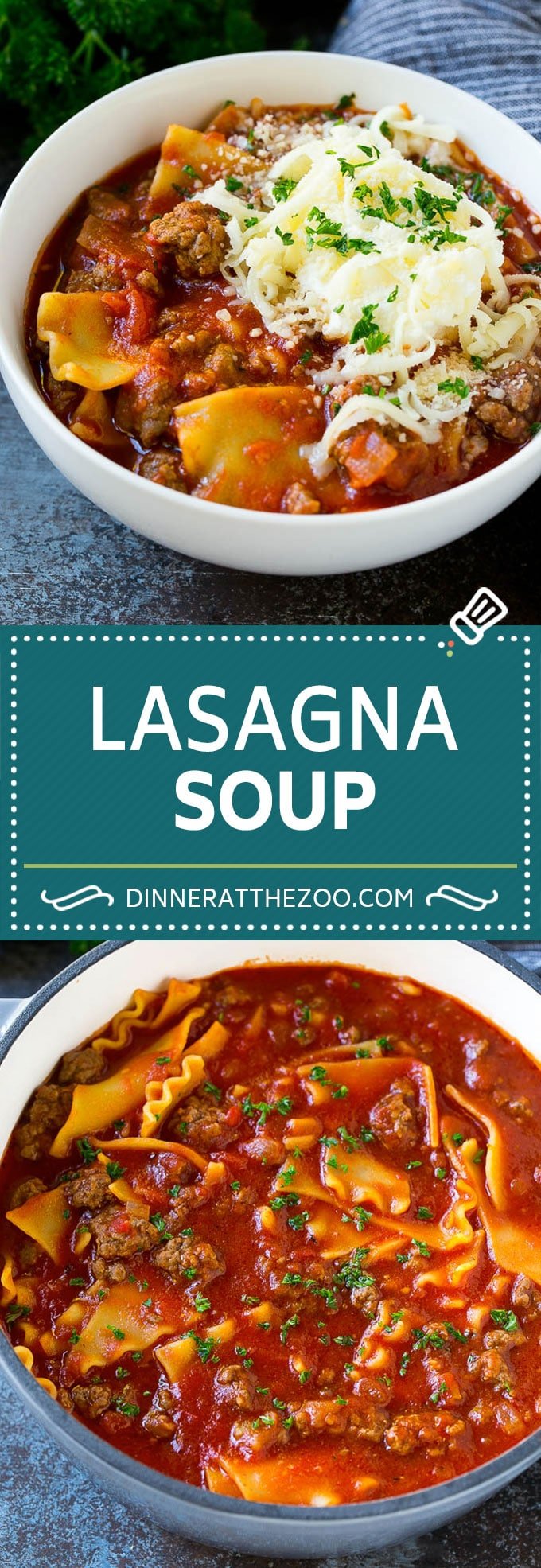Lasagna Soup Recipe | Italian Soup | Ground Beef Soup #lasagna #pasta #soup #beef #dinner #bajap #italian