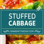 Stuffed Cabbage Recipe | Cabbage Rolls | Baked Cabbage #cabbage #beef #rice #glutenfree #dinner #bajap