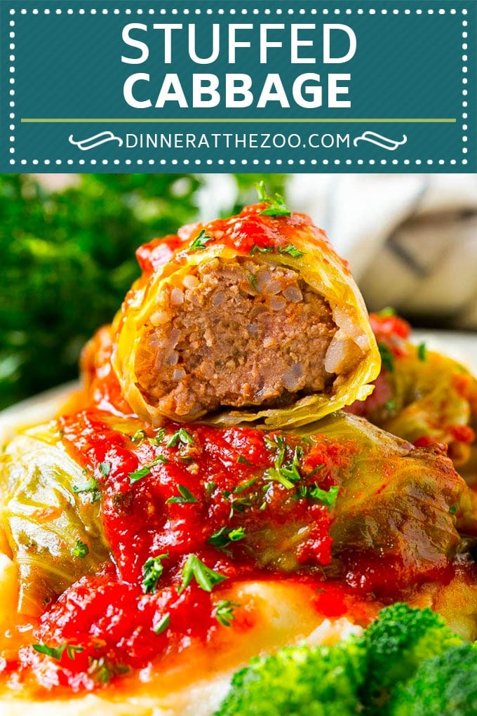 Stuffed Cabbage Recipe | Cabbage Rolls | Baked Cabbage #cabbage #beef #rice #glutenfree #dinner #bajap