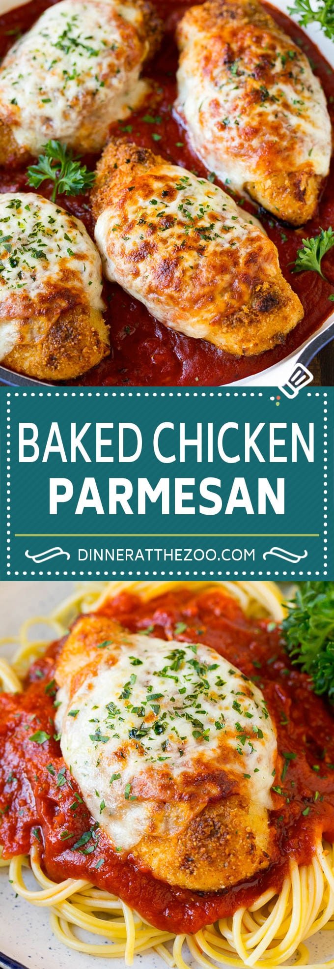 Baked Chicken Parmesan Recipe | Italian Chicken Parmesan | Baked Chicken #chicken #cheese #pasta #dinner #bajap