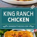 King Ranch Chicken Recipe | Mexican Chicken Casserole | Creamy Chicken Casserole #casserole #chicken #cheese #comfortfood #dinner #bajap