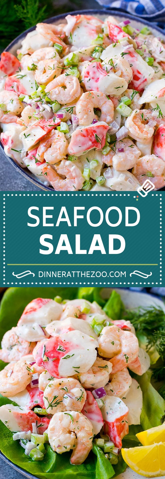 Seafood Salad Recipe | Shrimp Salad Recipe | Crab Salad #salad #shrimp #crab #seafood #lunch #lowcarb #dinner #bajap