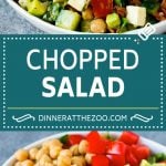 Chopped Salad Recipe | Chicken Salad | Avocado Salad #salad #chicken #avocado #bacon #glutenfree #dinner #bajap #lunch