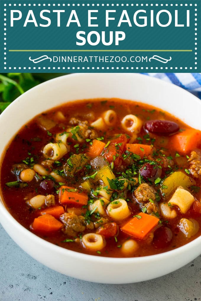 Pasta e Fagioli Soup | Pasta Fazool | Beef Soup | Italian Soup #soup #beef #italianfood #pasta #dinner #bajap