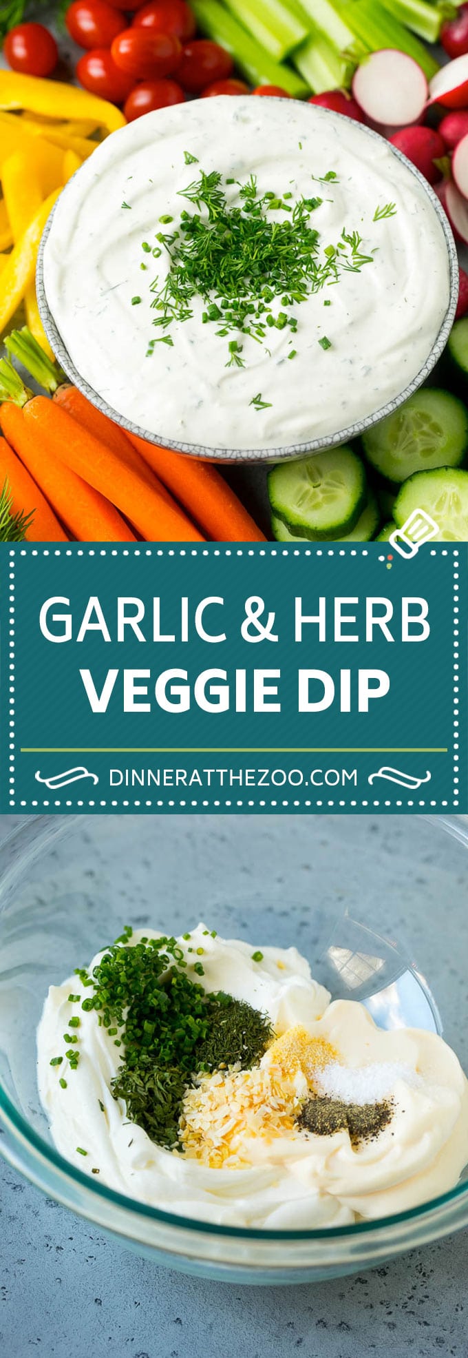 Veggie Dip Recipe | Garlic & Herb Dip | Vegetable Dip #dip #appetizer #lowcarb #keto #vegetables #bajap