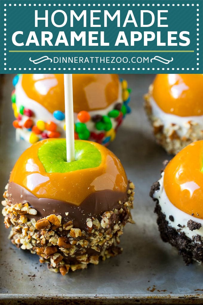 Caramel Apples Recipe | Dipped Apples | Apple Dessert #apples #caramel #chocolate #dessert #fall #bajap