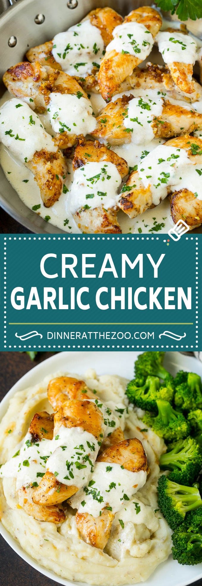 Creamy Garlic Chicken Recipe | Chicken Breast Tenders | Sauteed Chicken #chicken #garlic #parmesan #dinner #glutenfree #keto #lowcarb #bajap