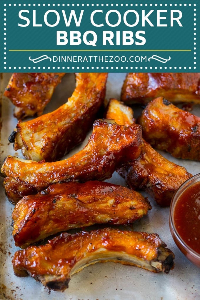 Slow Cooker Ribs | Baby Back Ribs | Crock Pot Ribs | Pork Ribs #ribs #pork #slowcooker #crockpot #bbq #dinner #bajap