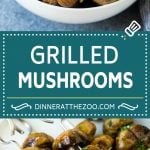 Grilled Mushrooms Recipe | Mushroom Kabobs | Mushroom Side Dish #mushroom #grilling #garlic #keto #lowcarb #bajap