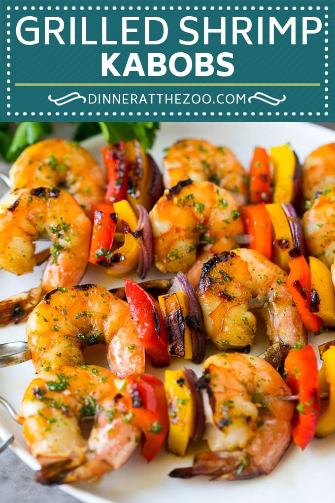 Shrimp Kabobs Recipe | Shrimp Skewers | Grilled Shrimp #shrimp #grilling #kabobs #dinner #bajap #peppers