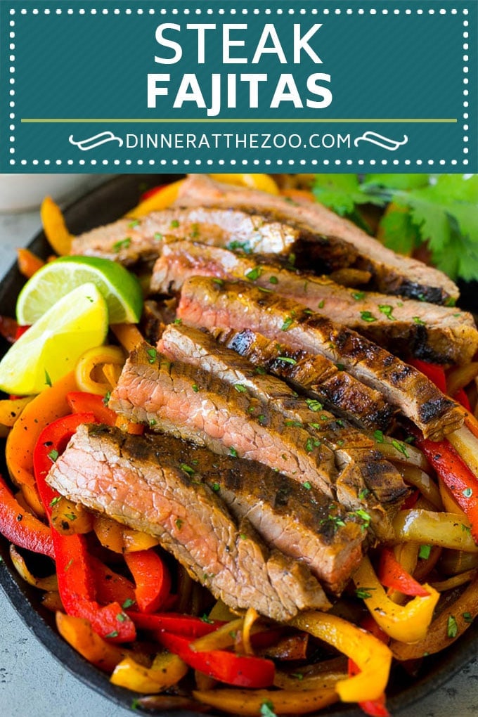 Steak Fajitas Recipe | Beef Fajitas | Steak Recipe #fajitas #steak #beef #mexicanfood #dinner #bajap