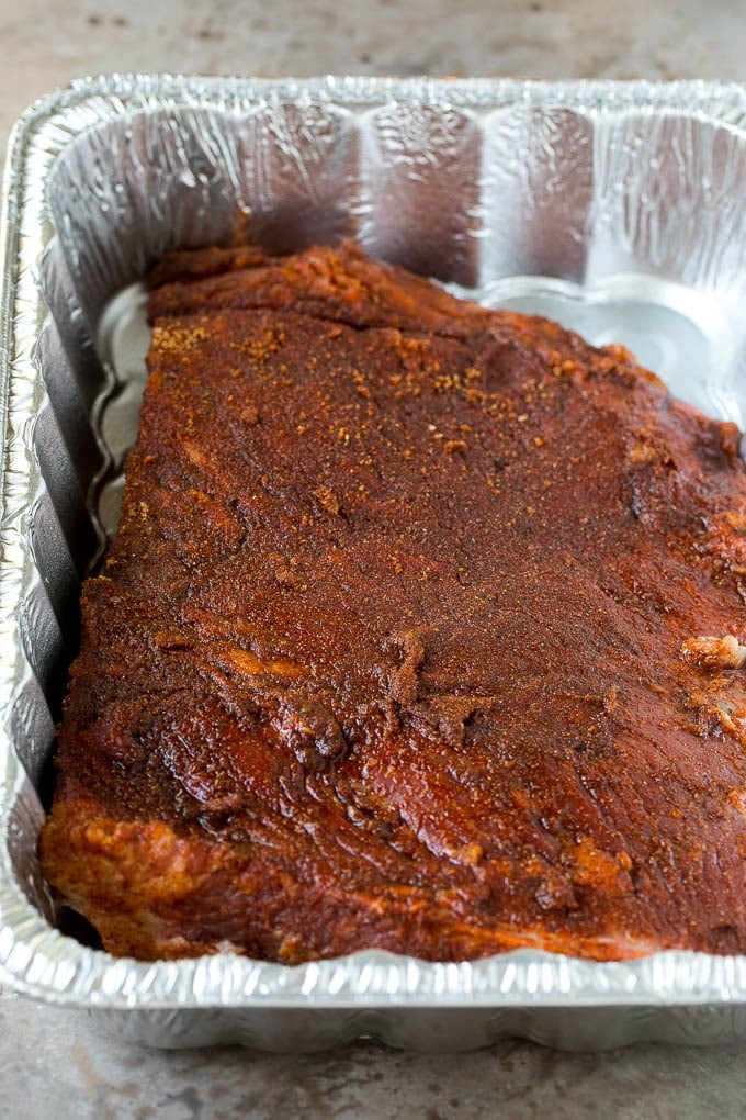 Burnt Ends Recipe | Smoked Brisket | Beef Brisket #brisket #bbq #smoker #beef #dinner #bajap Beef brisket coated in BBQ spice rub.