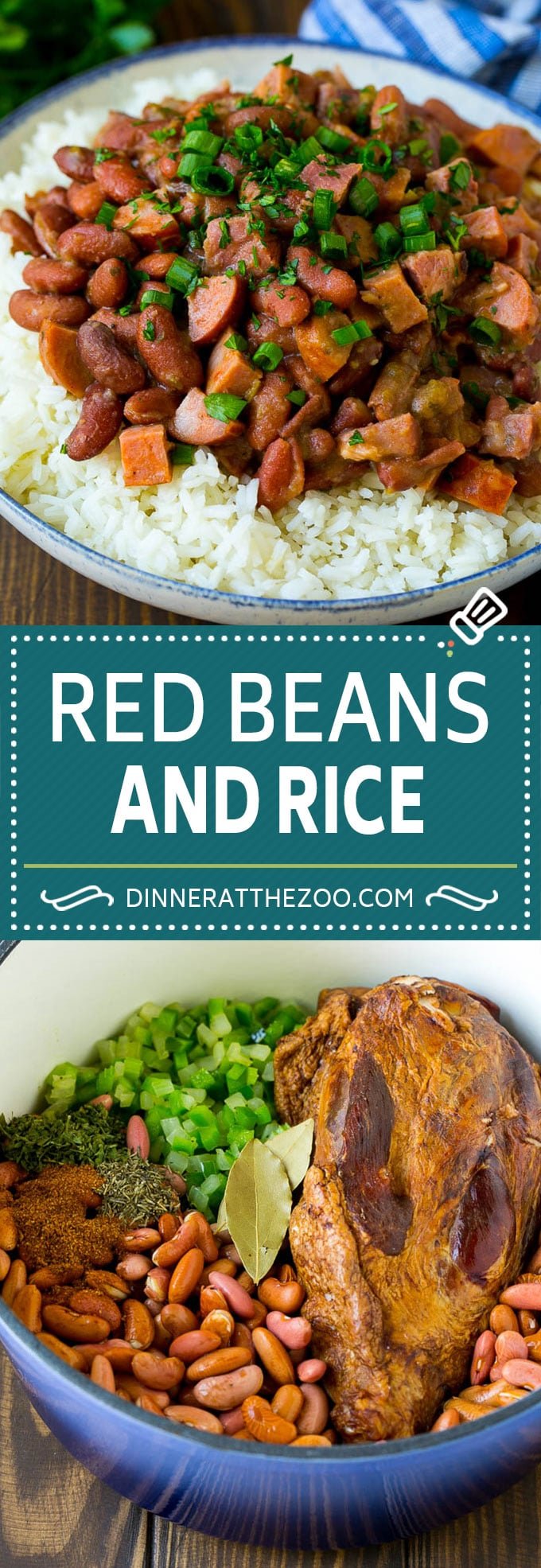 Red Beans and Rice Recipe | Red Beans and Sausage | Cajun Red Beans #beans #rice #sausage #ham #cajun #dinner #bajap