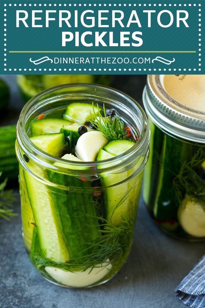 Refrigerator Pickles Recipe | Pickled Cucumbers | Quick Pickles #pickles #cucumbers #garlic #dill #bajap