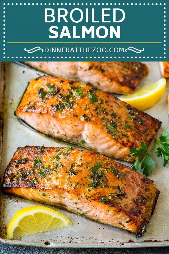 Broiled Salmon Recipe | Healthy Salmon Recipe #salmon #garlic #seafood #dinner #bajap