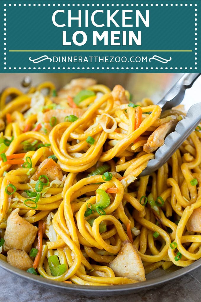 Chicken Lo Mein | Stir Fry Noodles #chicken #noodles #chinesefood #dinner #bajap #lomein