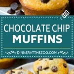 Chocolate Chip Muffins | Easy Muffin Recipe #chocolate #muffins #baking #breakfast #snack #bajap