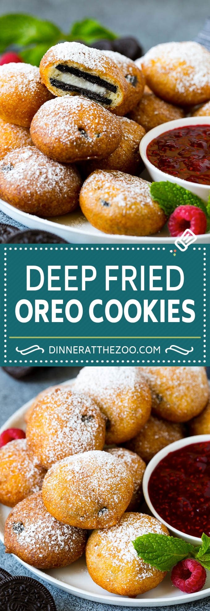 Fried Oreos Recipe #oreos #cookies #dessert #chocolate #bajap
