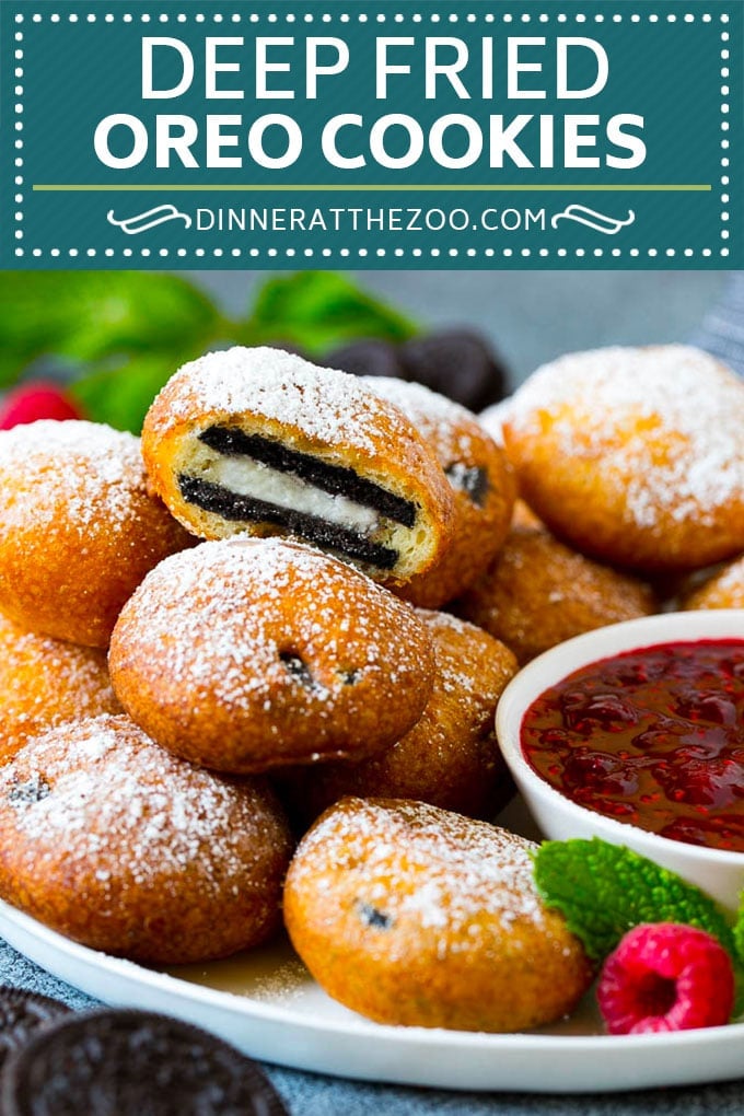 Fried Oreos Recipe #oreos #cookies #dessert #chocolate #bajap