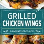 Grilled Chicken Wings | Marinated Chicken Wings | Grilled Chicken #chicken #chickenwings #grilling #marinade #dinner #appetizer #bajap