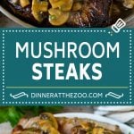 Mushroom Steak Sauce Recipe #mushrooms #steak #beef #dinner #bajap