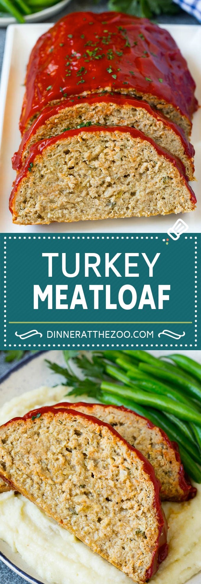 Turkey Meatloaf Recipe | Healthy Meatloaf #meatloaf #turkey #dinner #bajap