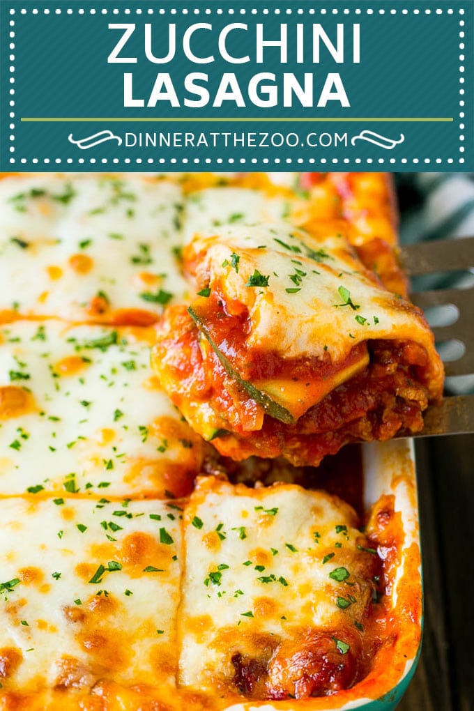 Zucchini Lasagna | Low Carb Lasagna #zucchini #lasagna #lowcarb #groundbeef #dinner #bajap