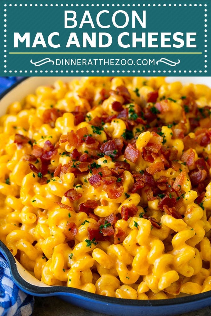Bacon Mac and Cheese Recipe | One Pot Macaroni and Cheese #macandcheese #cheese #bacon #onepot #dinner #bajap