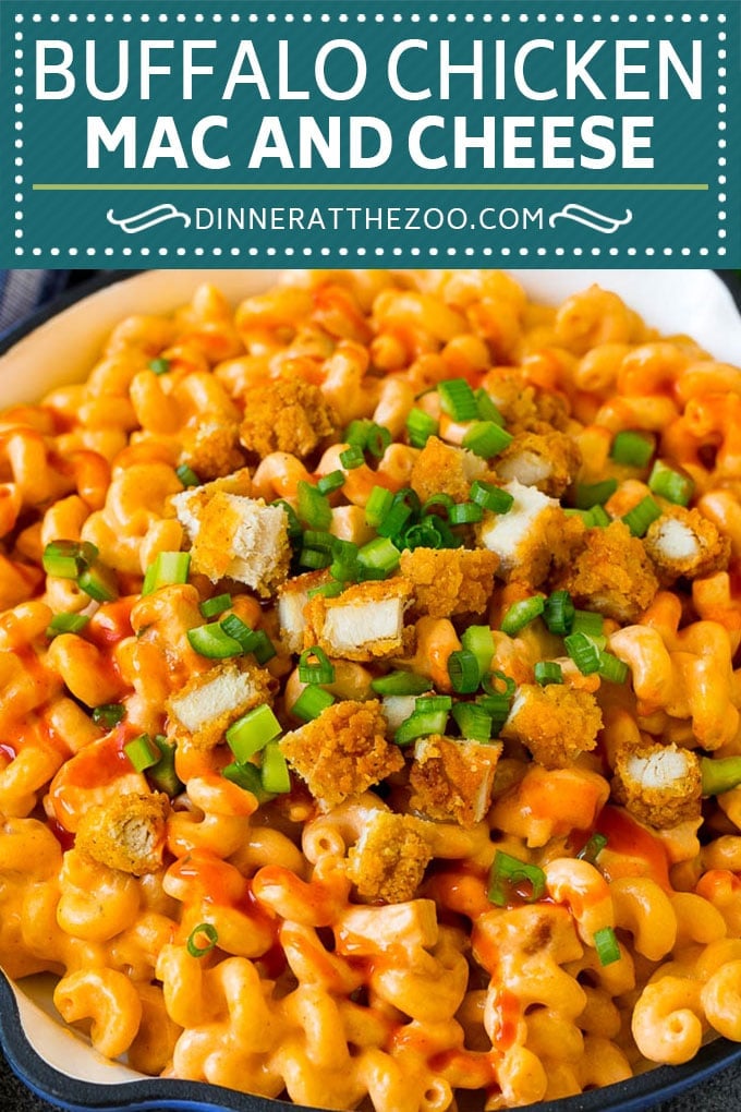 Buffalo Chicken Mac and Cheese Recipe | Spicy Macaroni and Cheese #chicken #buffalochicken #macandcheese #cheese #dinner #pasta #bajap