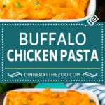 Buffalo Chicken Pasta Recipe | Baked Pasta #chicken #buffalochicken #pasta #cheese #dinner #bajap