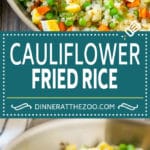 Cauliflower Fried Rice Recipe | Cauliflower Rice #rice #cauliflower #lowcarb #dinner #keto #bajap