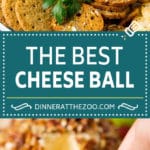 Cheese Ball Recipe #cheese #cheeseball #pecans #appetizer #snack #keto #lowcarb #bajap