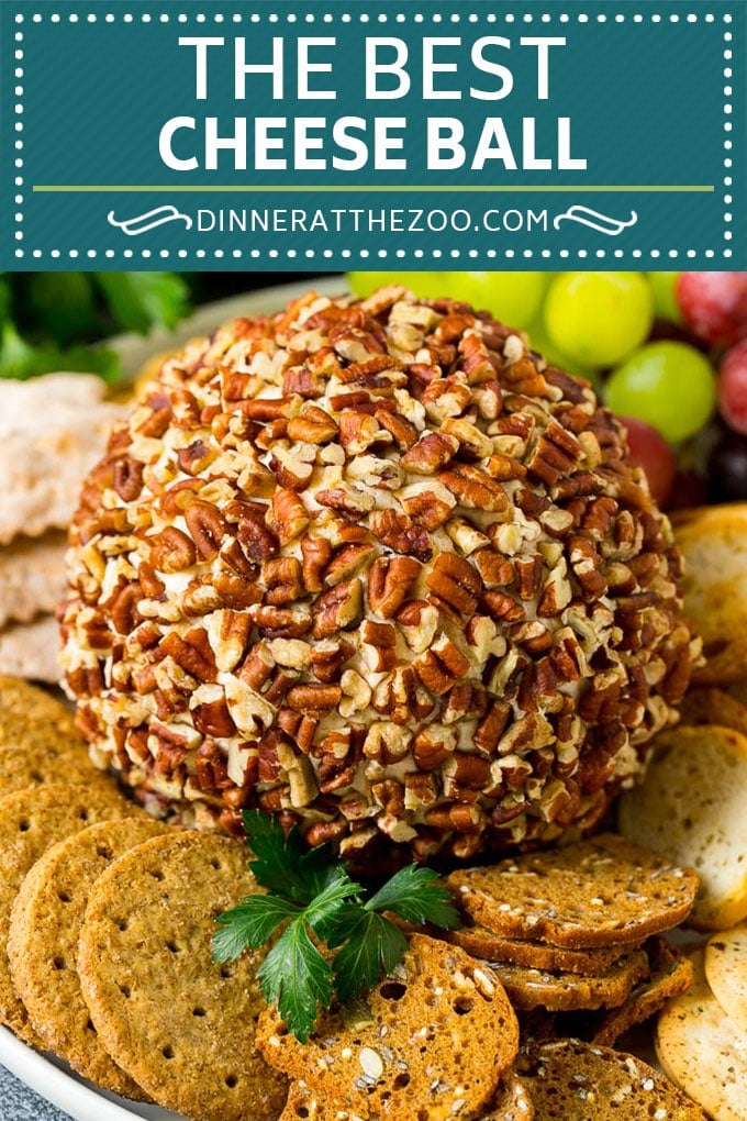 Cheese Ball Recipe #cheese #cheeseball #pecans #appetizer #snack #keto #lowcarb #bajap