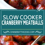 Cranberry Meatballs Recipe | Slow Cooker Meatballs | Slow Cooker Appetizer | Crockpot Meatballs #meatballs #cranberry #appetizer #slowcooker #crockpot #bajap