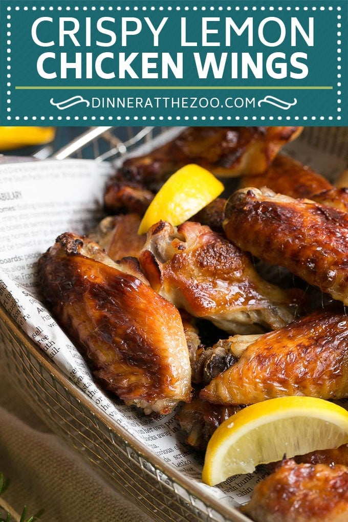 Lemon Chicken Wings Recipe | Baked Chicken Wings #chicken #chickenwings #lemon #appetizer #dinner #bajap