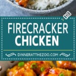 Firecracker Chicken Recipe | Asian Chicken | Spicy Chicken Recipe #chicken #stirfry #dinner #bajap