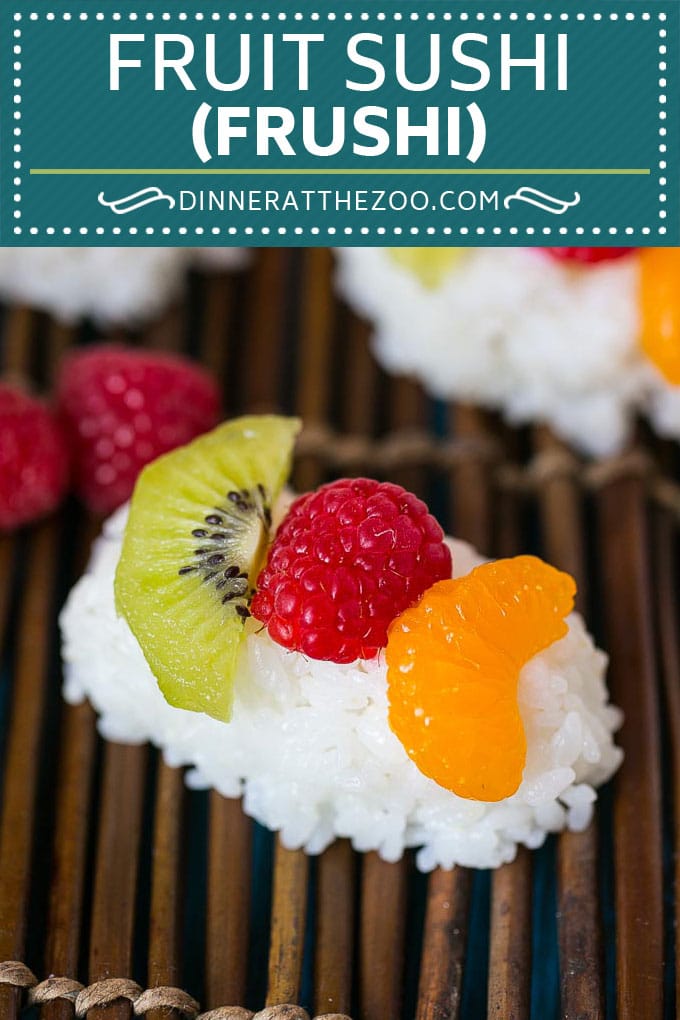 Fruit Sushi Recipe | Dessert Sushi #fruit #sushi #snack #dessert #bajap