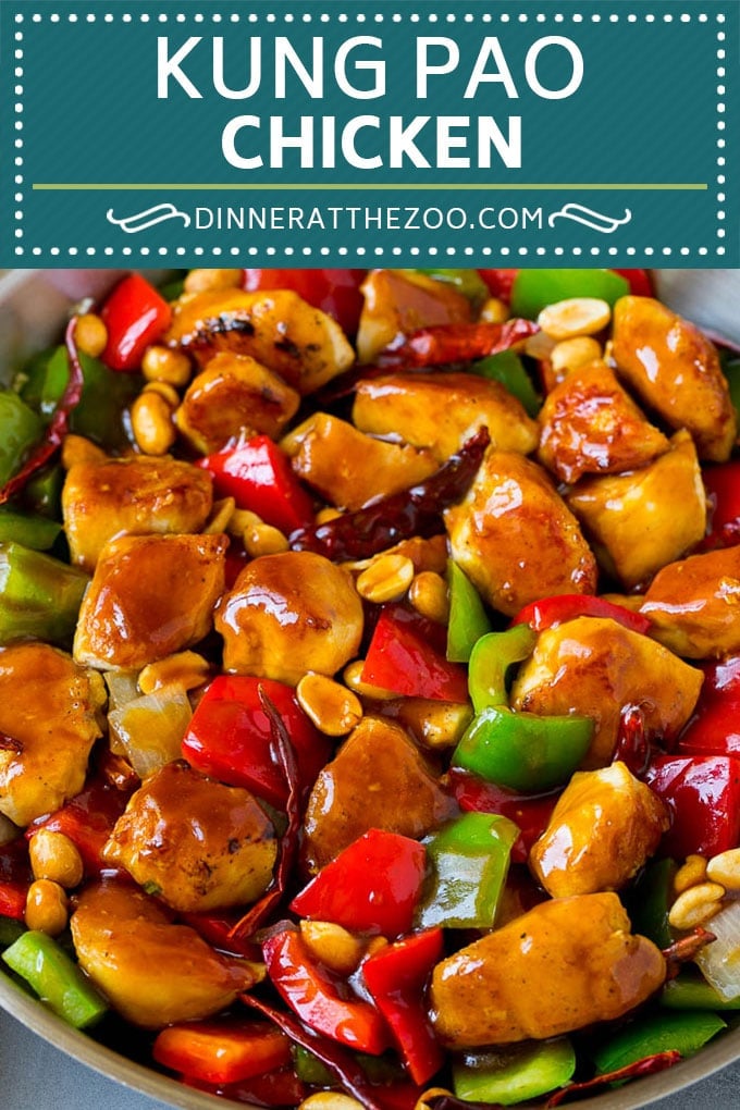 Kung Pao Chicken Recipe | Chicken Stir Fry #chicken #stirfry #chinesefood #peanuts #peppers #dinner #bajap