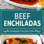 Beef Enchiladas Recipe #beef #groundbeef #mexicanfood #enchiladas #cheese #dinner #bajap