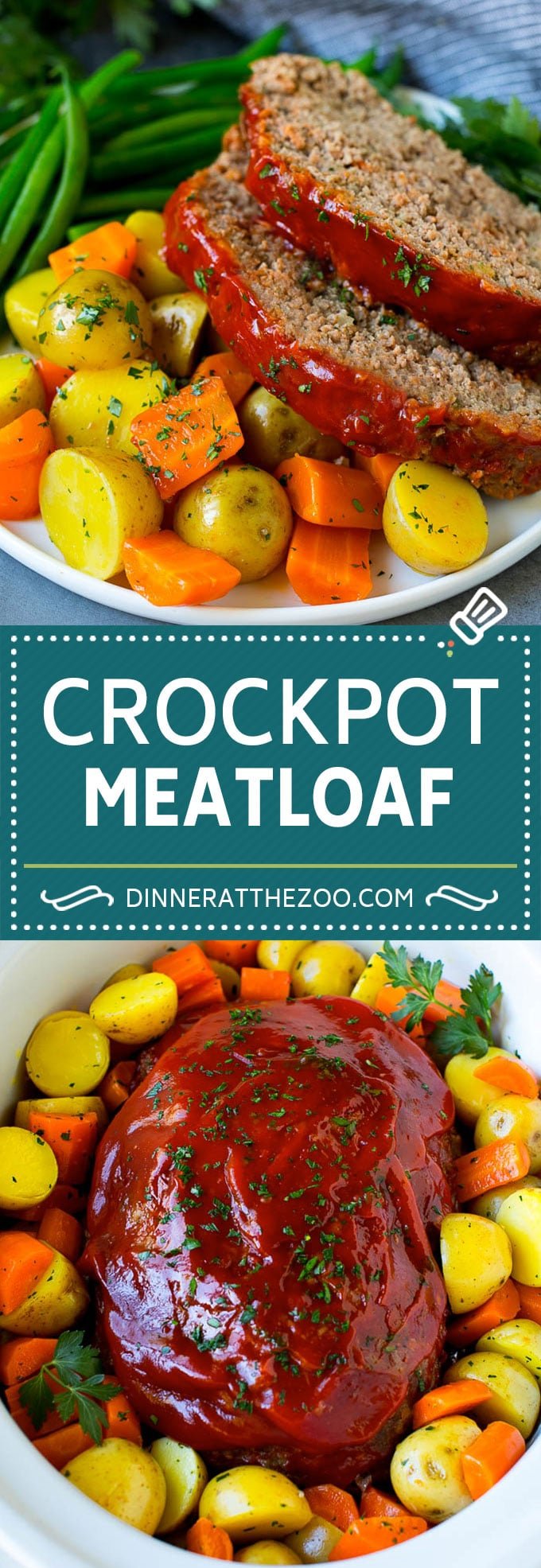 Crockpot Meatloaf Recipe | Slow Cooker Meatloaf #meatloaf #beef #slowcooker #crockpot #dinner #bajap