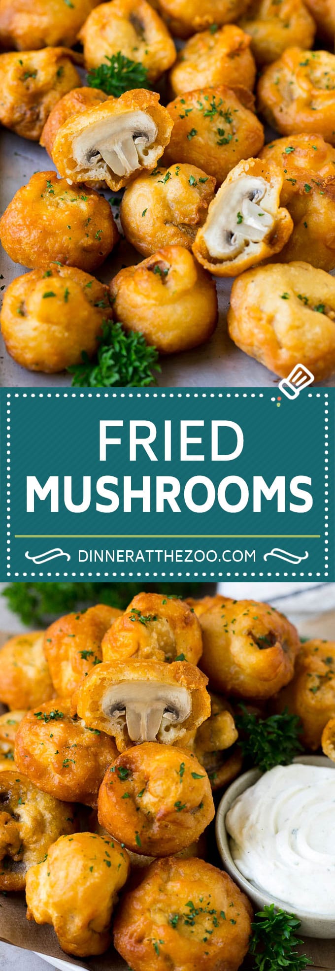 Fried Mushrooms Recipe #mushrooms #appetizer #snack #bajap