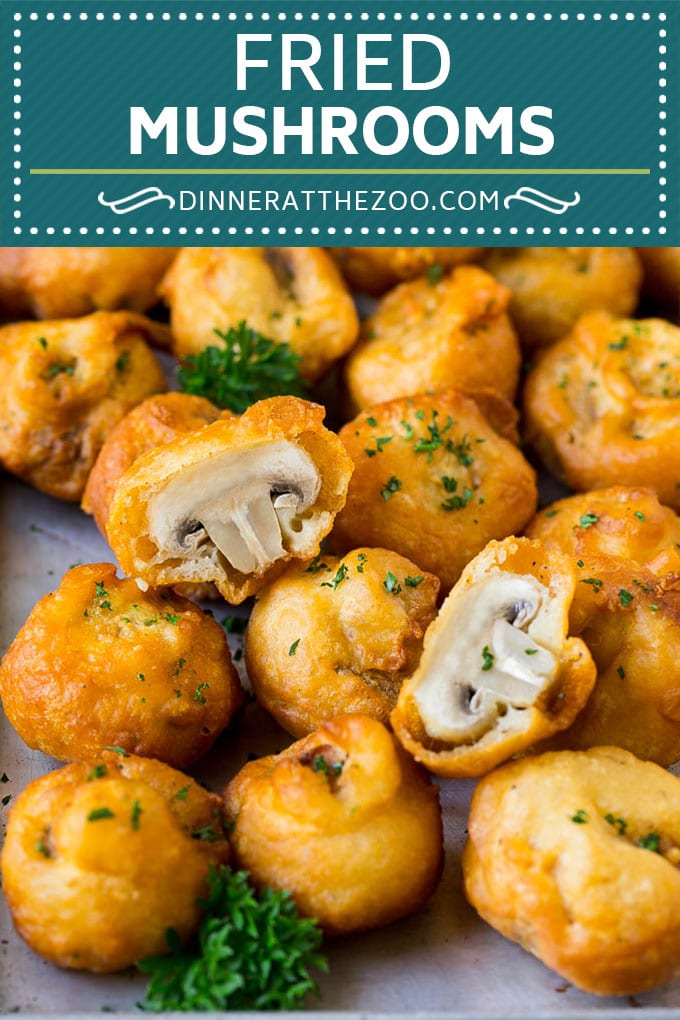 Fried Mushrooms Recipe #mushrooms #appetizer #snack #bajap